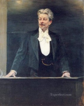  1902 Painting - Georg Brandes 1902 Peder Severin Kroyer